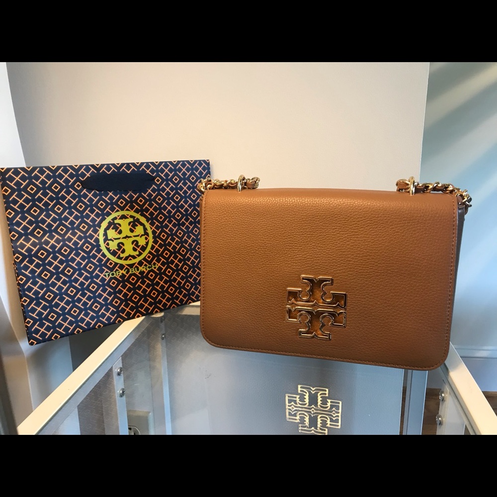 ▫️NEW▫️Tory Burch Britten Adjustable Shoulder Bag - Picture 2 of 8